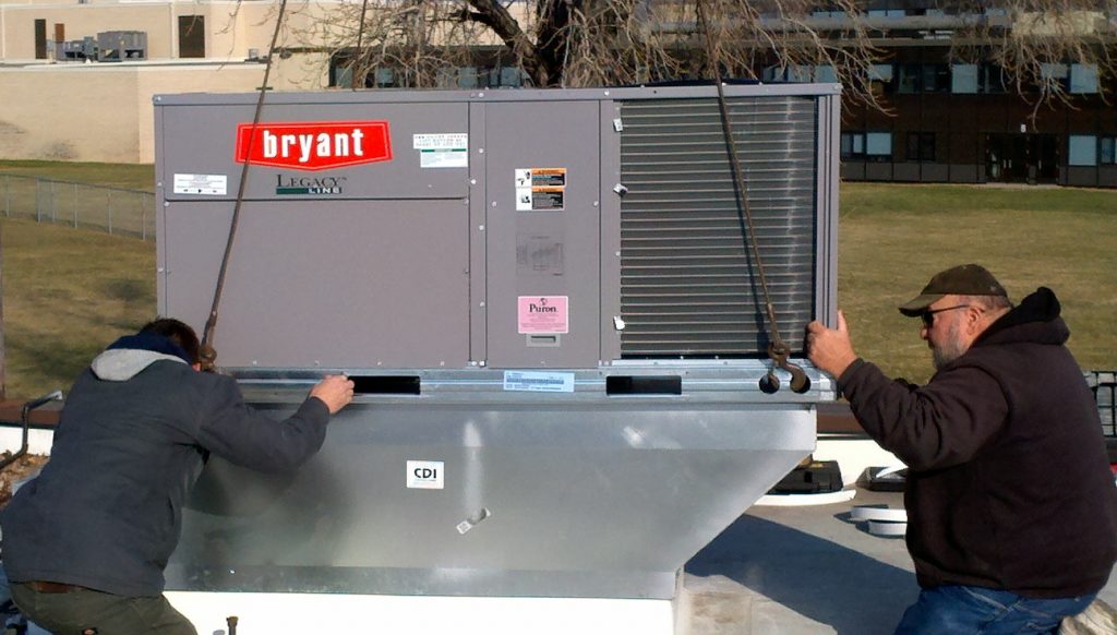 Bryant Combination Gas Furnace and Air Conditioner